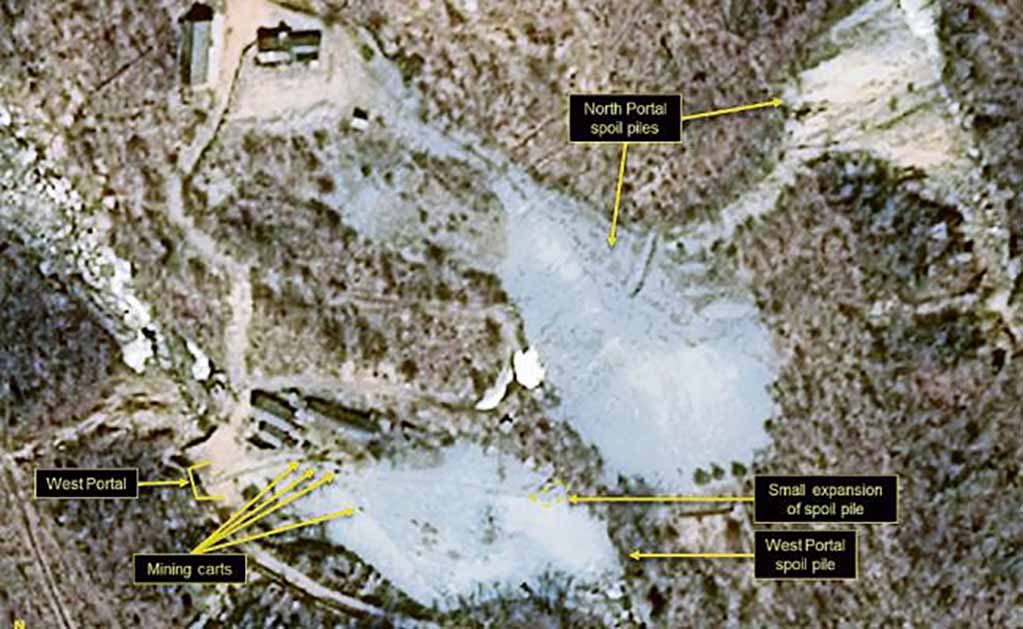 Norcorea detalla cierre de sitio de pruebas nucleares