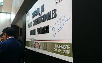 "Son igual que priístas", gritan a Morena por debate sobre Guardia Nacional