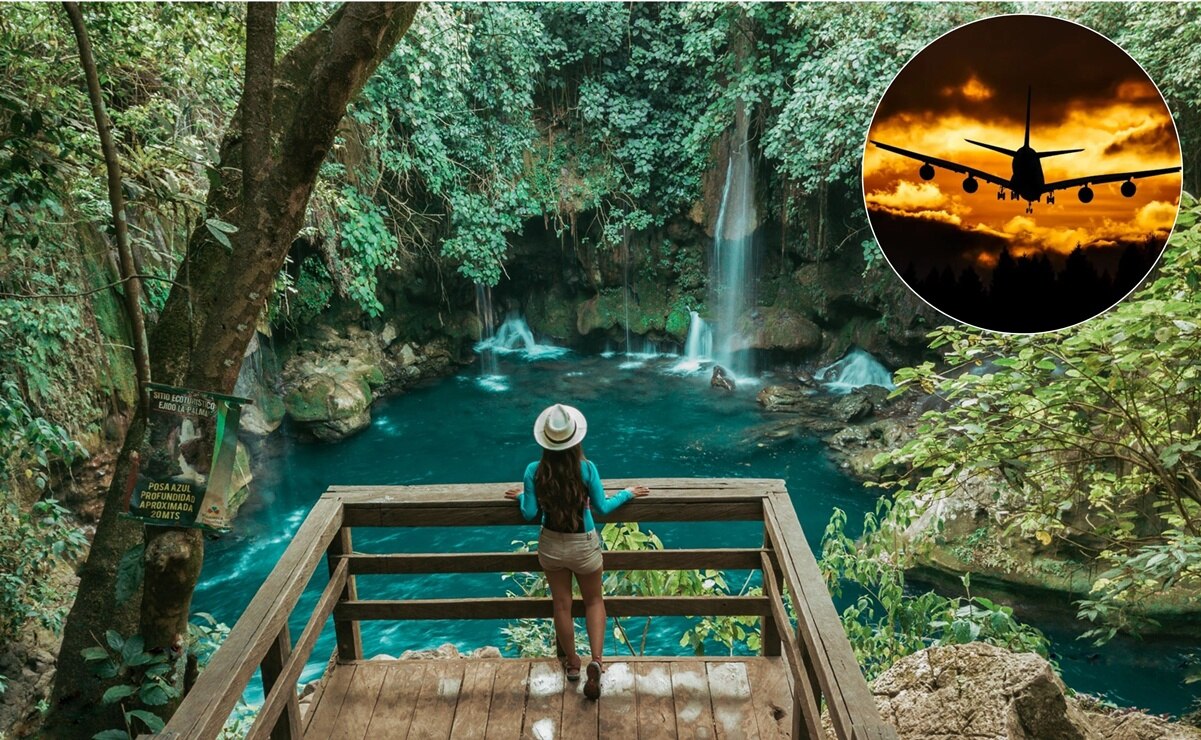 ¿Cuál es el aeropuerto más cercano para visitar la Huasteca potosina?