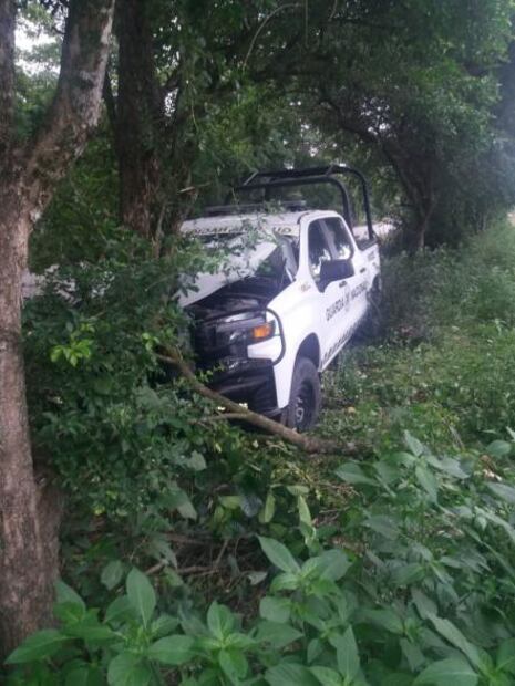 Elementos de la Guardia Nacional sufren accidente en Ciudad Valles