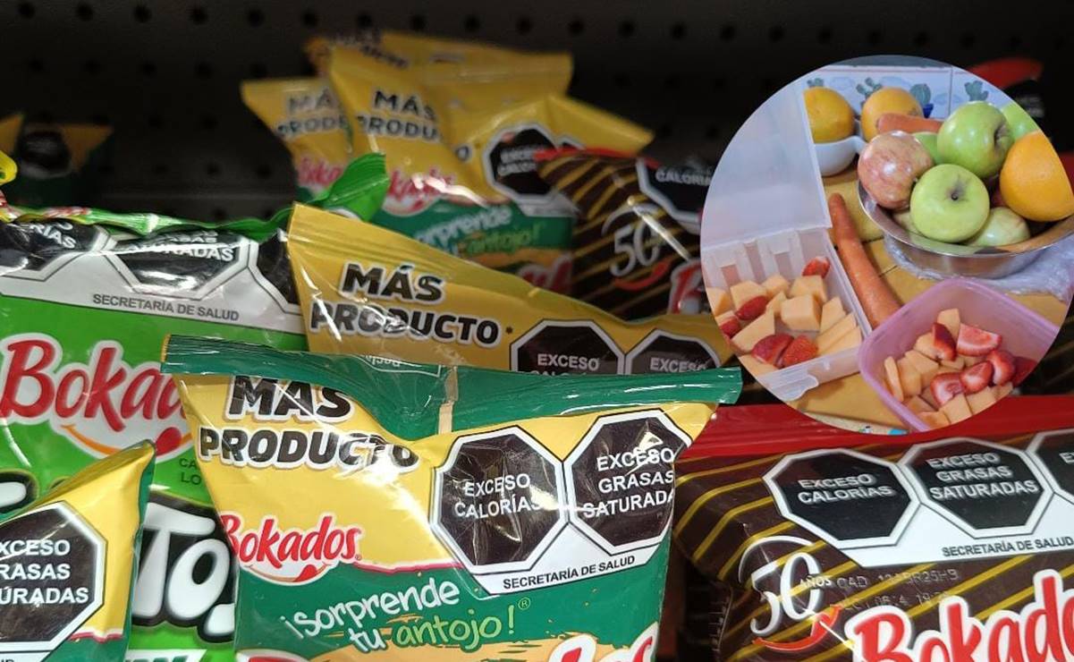 La ley Ley Antichatarra prohíble la venta de productos ultraprocesados en tienditas o cooperativas de las escuelas. Foto: Especial