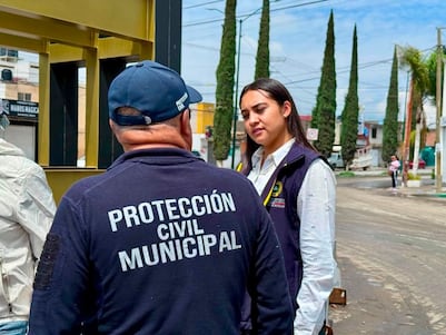 Nadia Ochoa responde a cuestionamientos por su nombramiento como titular de Protección Civil en SLP