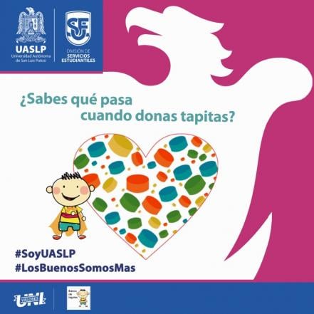 “Tapízate el Corazón”, campaña en SLP busca a ayudar a niños de escasos recursos que padecen cáncer