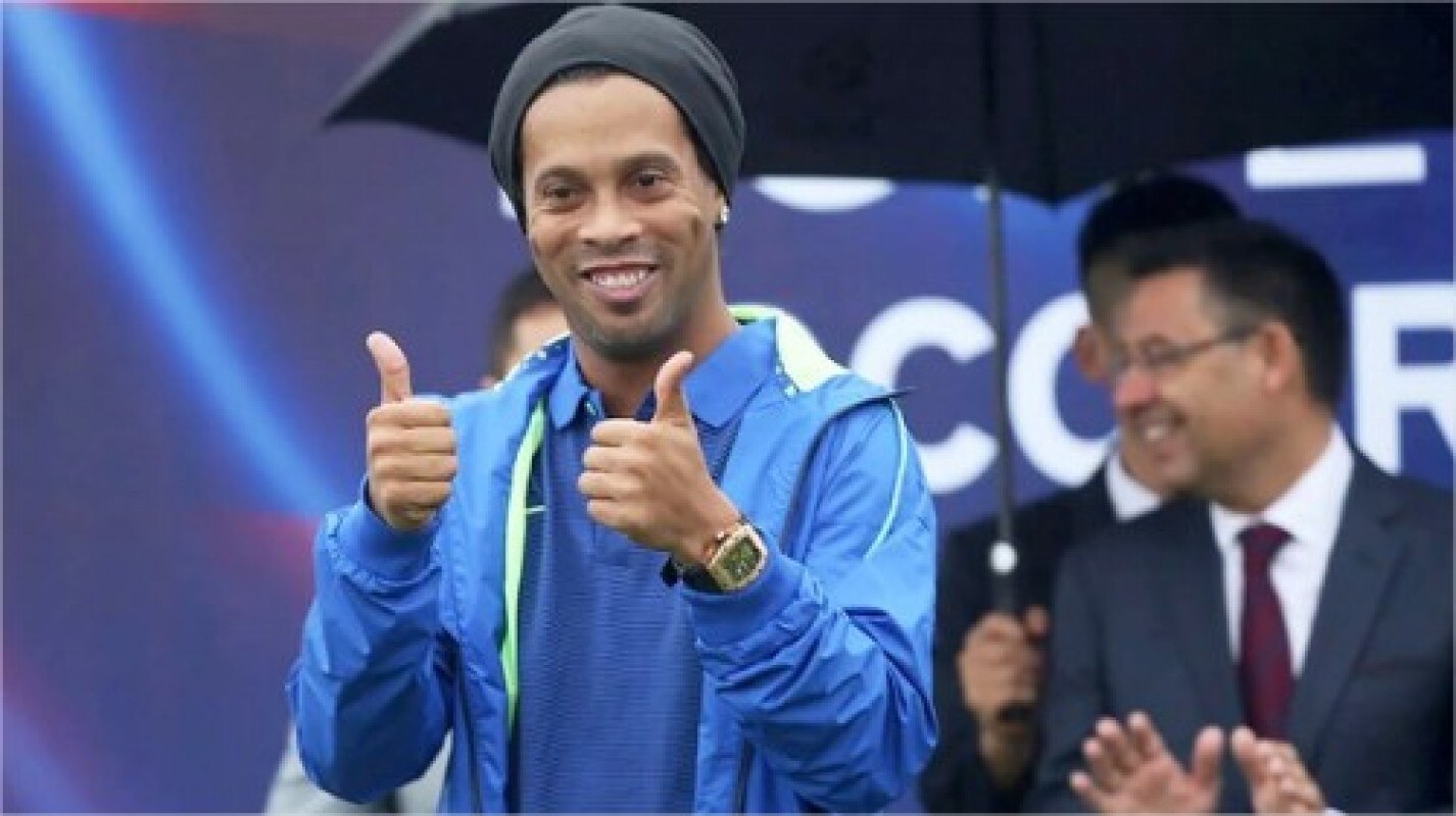 ¿Ronaldinho será candidato a senador en Brasil?