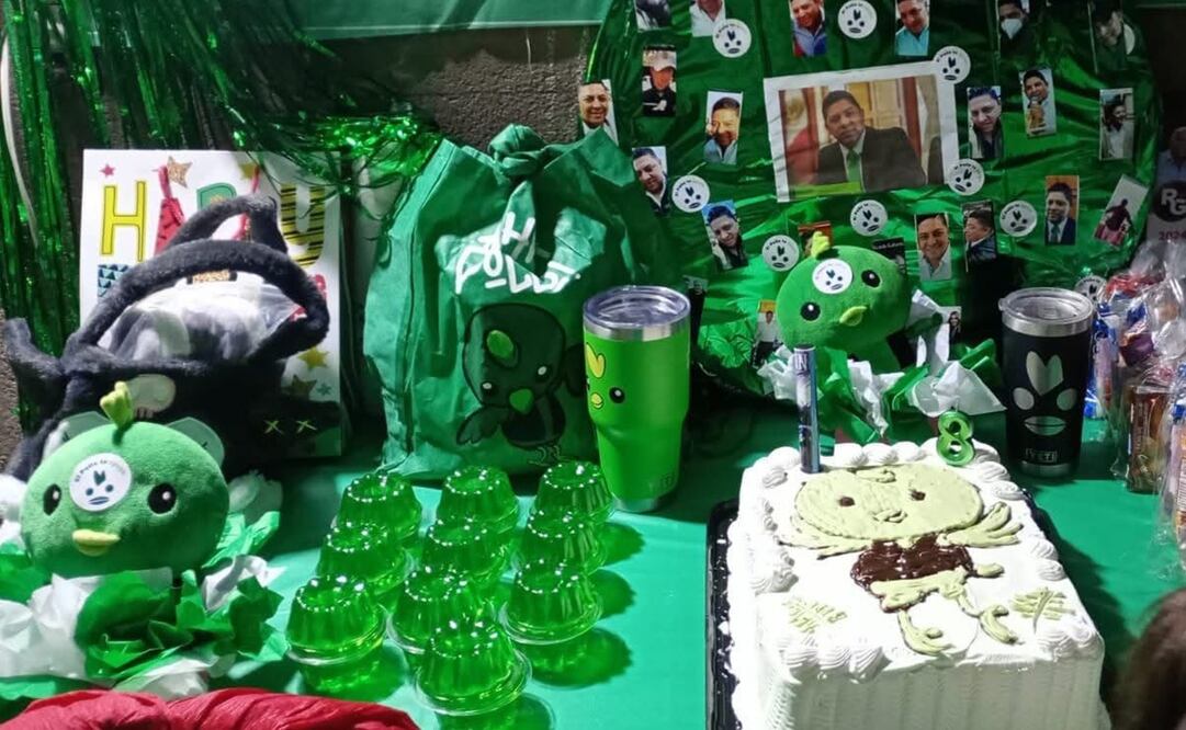 La fiesta con temática de "El Pollo"