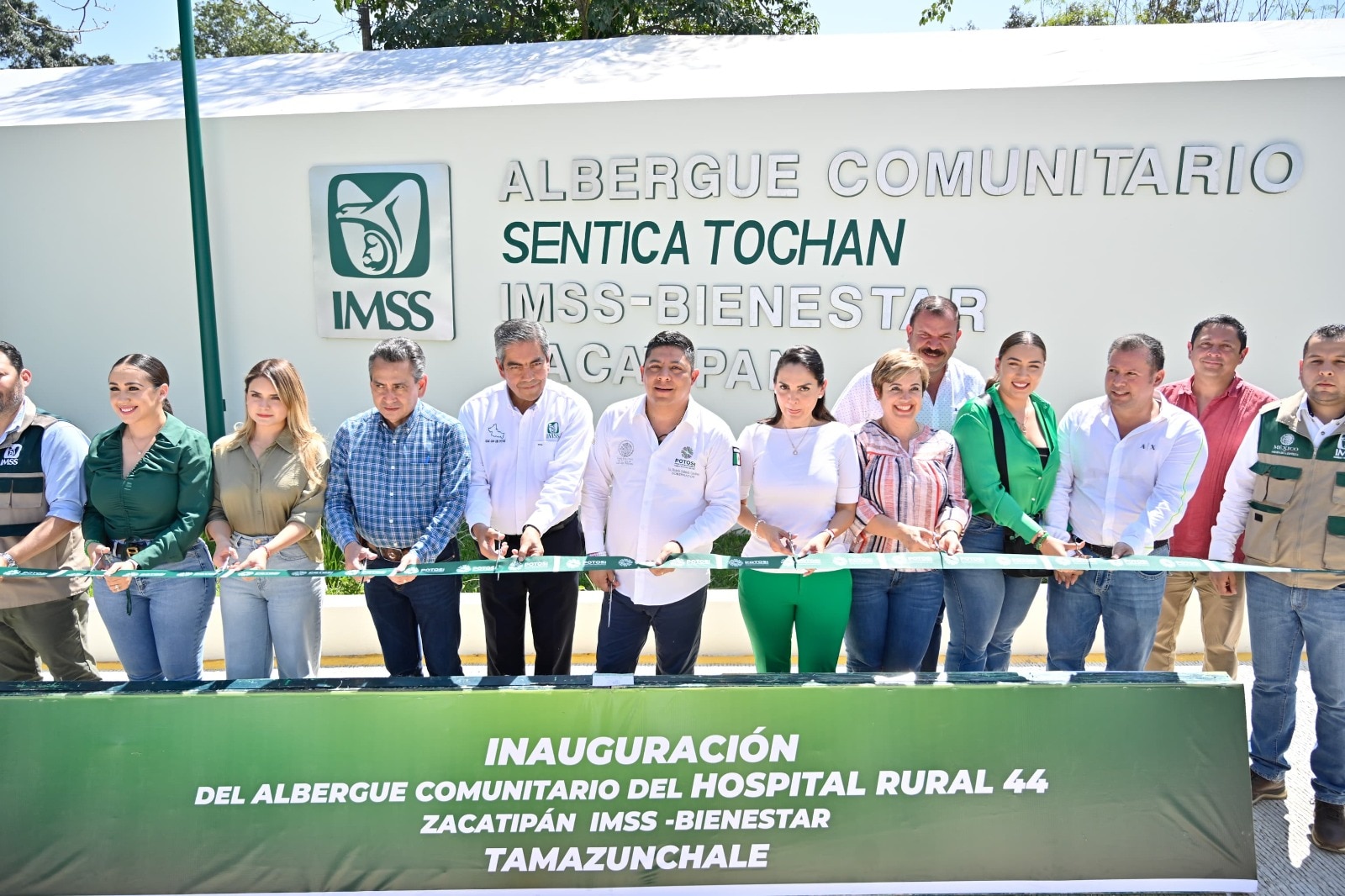 Inaugura Ricardo Gallardo albergue comunitario IMSS-Bienestar en Tamazunchale