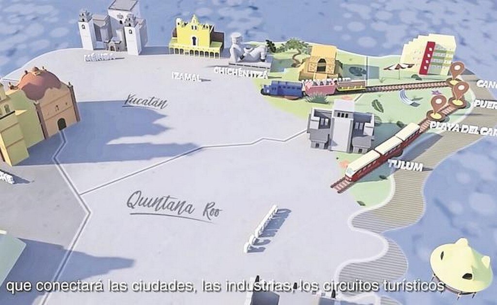 Tren Maya ubicará a Mérida como principal polo económico del sureste