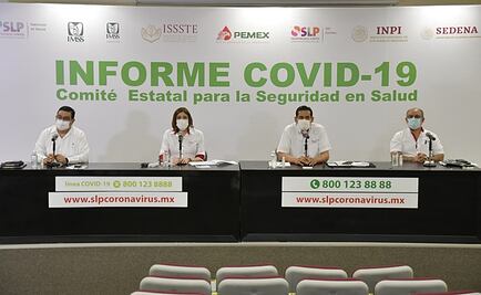 Van 33 mil 489 casos y 2 mil 741 muertes por Covid-19 en SLP