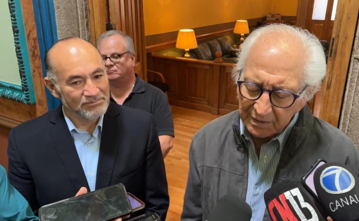 Exgobernador Marcelo de los Santos da espaldarazo a Enrique Galindo en reelección para la capital de SLP: Foto: Cortesía