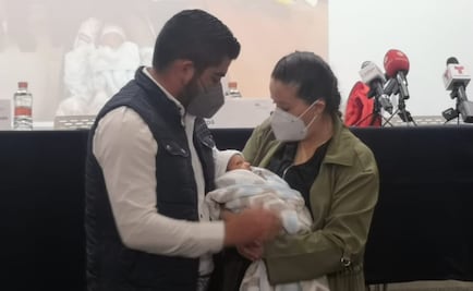 Él es “Ray”, el primer bebé de SLP y del mundo que produce anticuerpos contra el Covid