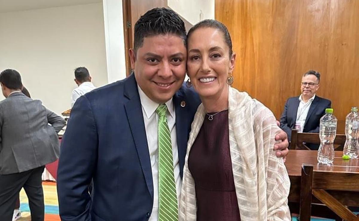 Presume Gallardo relación con Sheinbaum y Samuel García 