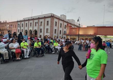 Alistan marcha para impulsar la inclusión de personas con discapacidad en San Luis