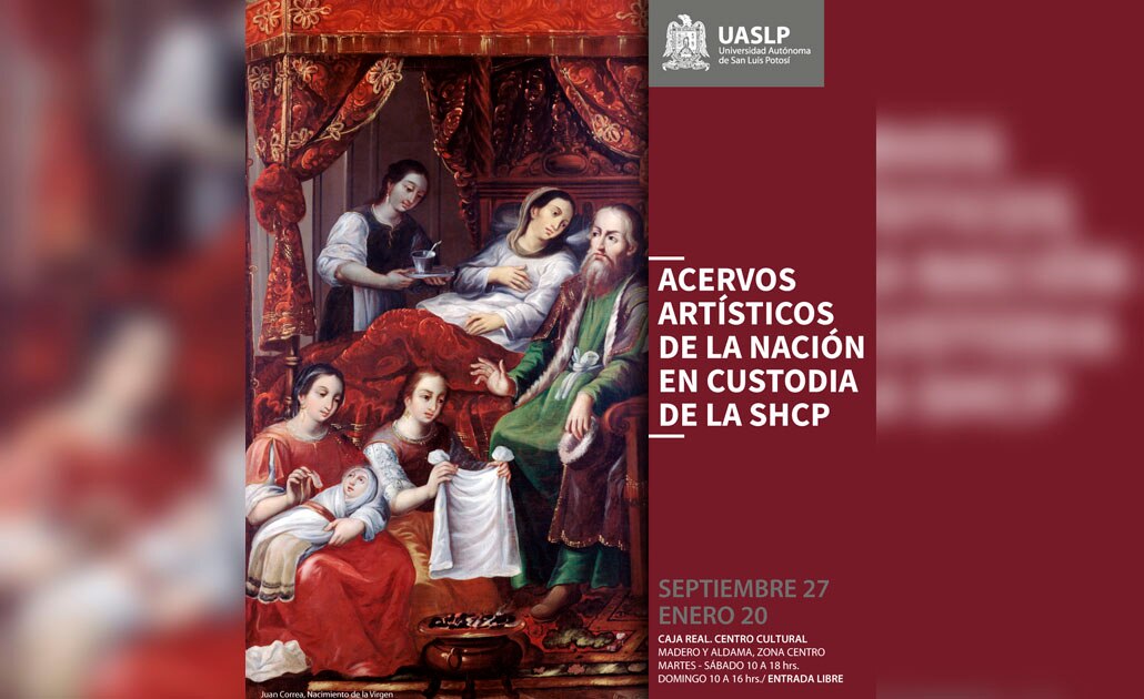 Invitan a exposición “Acervos Artísticos de la Nación en Custodia de la SHCP”