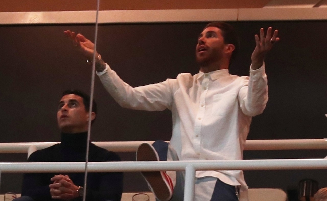  Sergio Ramos filmaba un documental mientras el Real Madrid era eliminado