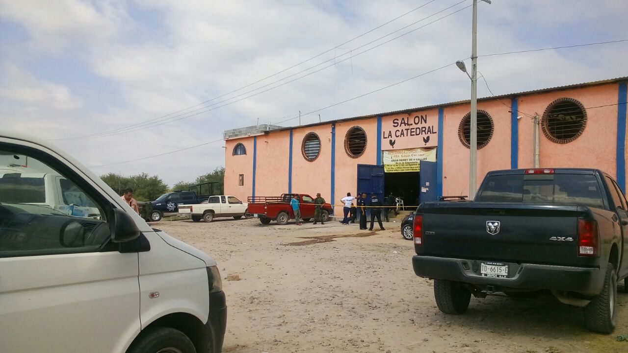 Balacera en palenque de gallos, 3 muertos 