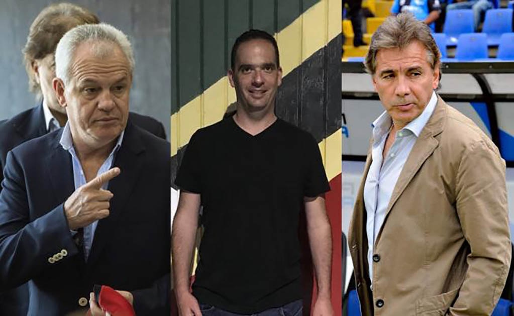 Aguirre, De los Cobos y Passy son los estrategas mexicanos que dirigen a tres selecciones y podrían asistir al mundial del 2022. FOTO/ESPECIAL.
