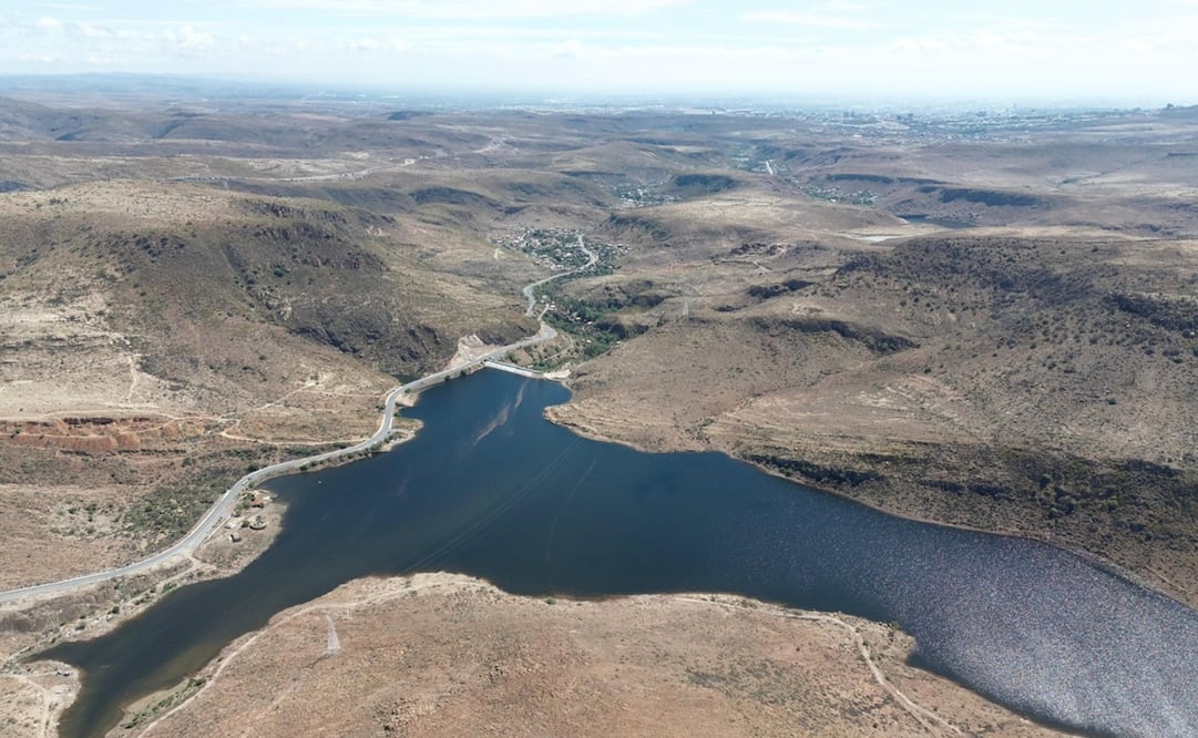 Presas que abastecen de agua a SLP. Foto: Especial