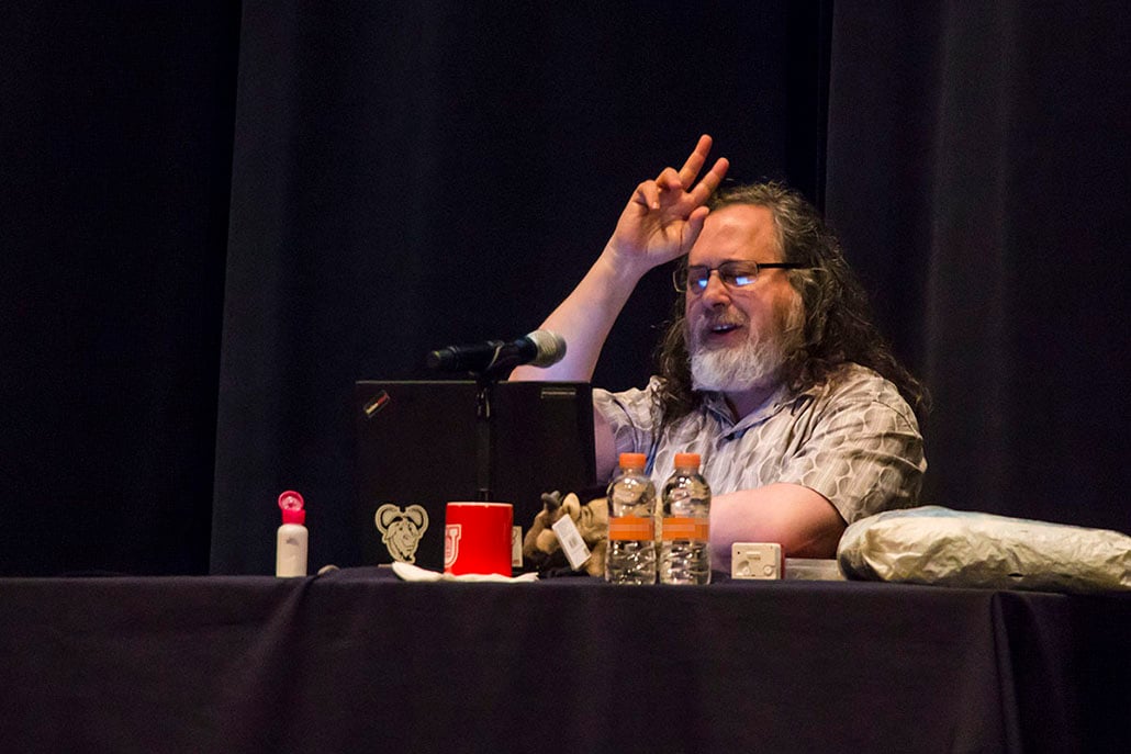 Richard Stallman impartió conferencia en UASLP