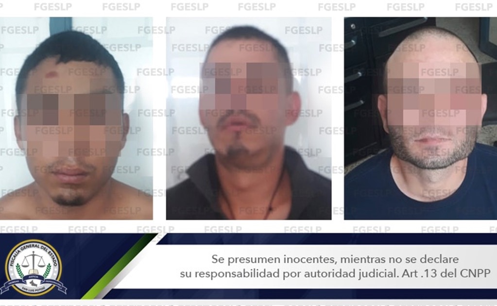 Fiscalía de SLP ejecuta órdenes de aprehensión contra tres hombres relacionados a presunto homicidio