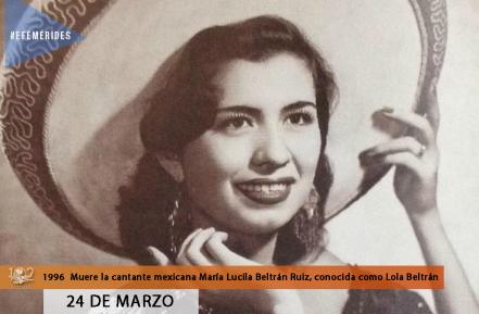 Efemérides 24 de marzo