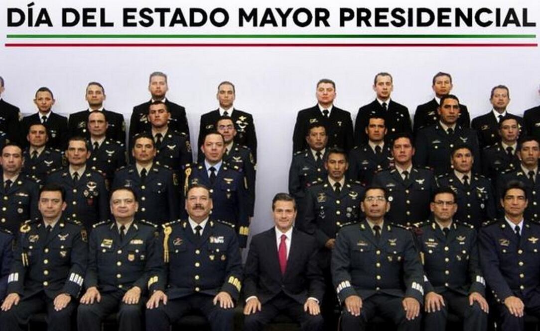 Personal del Estado Mayor. Fotografía de Archivo