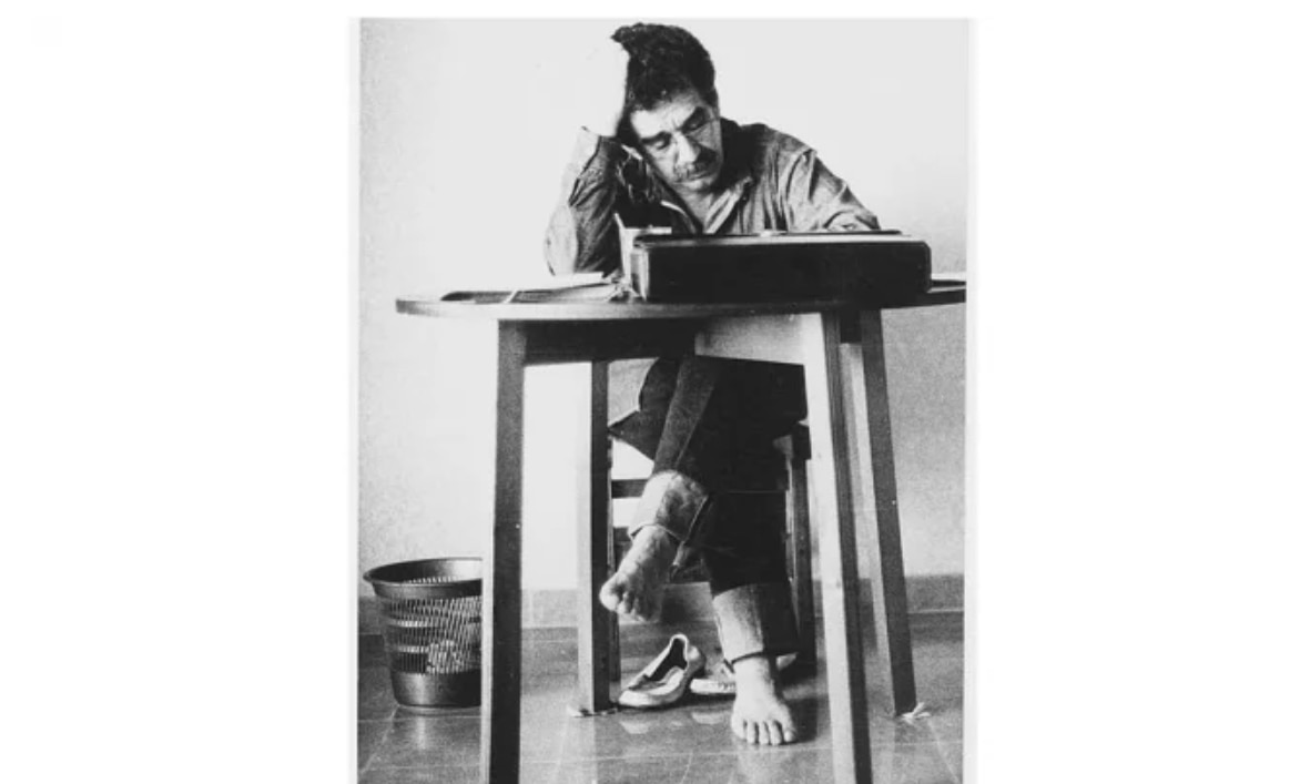 Gabo, foto tomada por su hijo Rodrigo García Barcha. FOTOS CORTESÍA HARRY RANSOM CENTER. ARCHIVO GABRIEL GARCÍA MÁRQUEZ