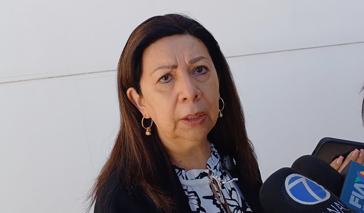 María Manuela García confirmó que la mañana de este lunes tuvieron el reporte de la muerte de una niña de dos años. Foto: Samuel Estrada