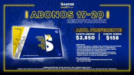 Arranca la venta de abonos del CB Santos para temporada 2019-2020