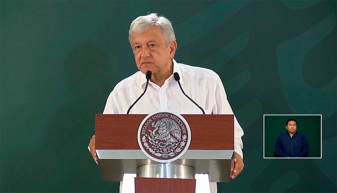 Asegura AMLO que se redujeron 50% homicidios en Quintana Roo