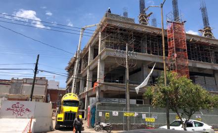 Obra del Hospital Central registra 10% de avance