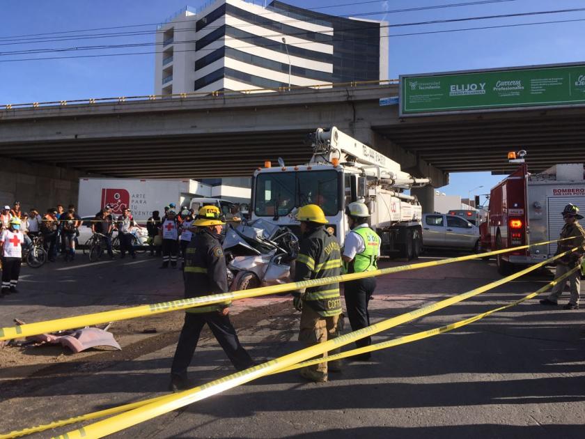 Fatal accidente en avenida Chapultepec