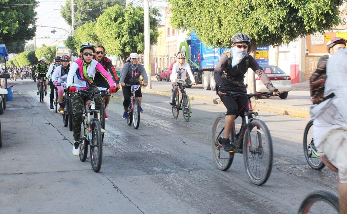 Organizan rodada para apoyar proyecto de ciclovías en capital potosina