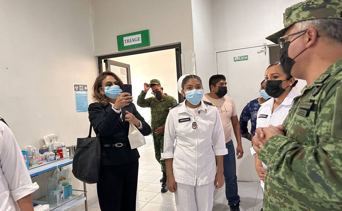 Cumplen sueño a joven con malformación arterial y se convierte en enfermera militar por un día en SLP