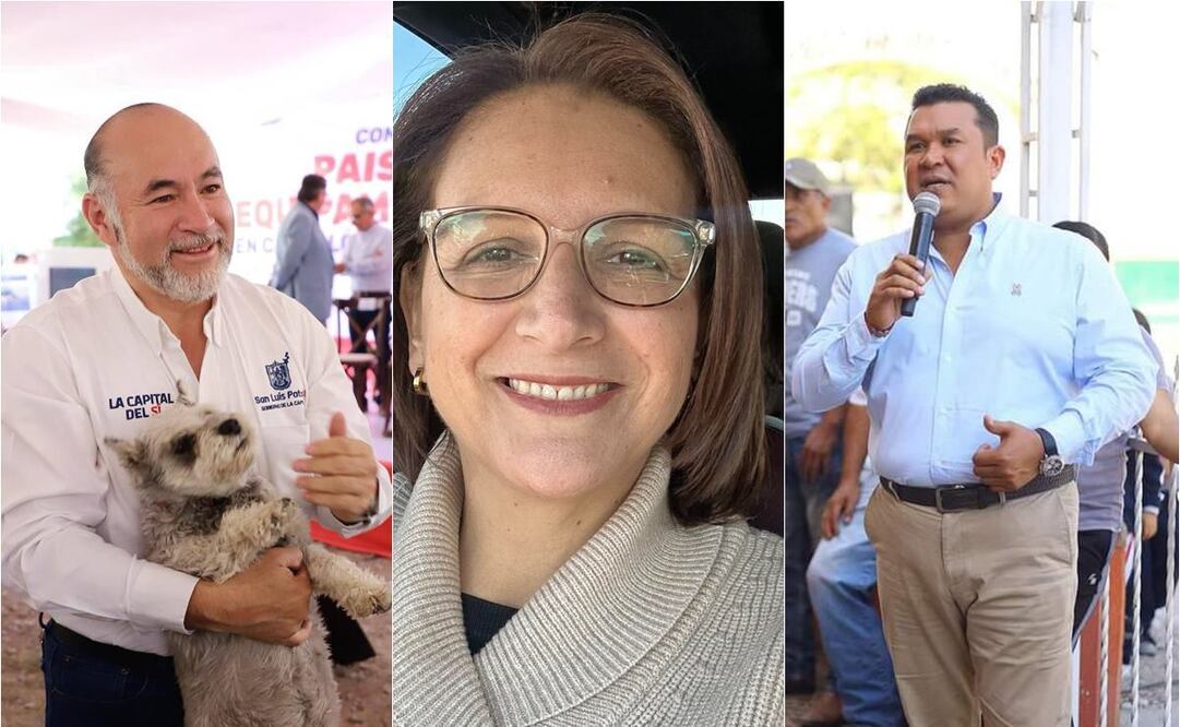 Elecciones 2024. Estos son los alcaldes que buscan la reelección en SLP. Foto: Especial