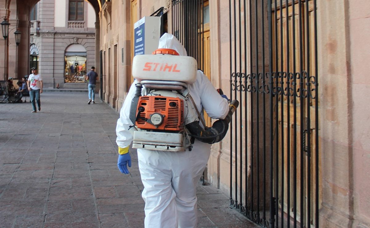 Capital potosina iniciará tercera jornada de sanitización en calles y espacios públicos