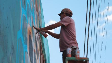 (VIDEO) Arte urbano en SLP, talento joven que evoluciona y crea conciencia social