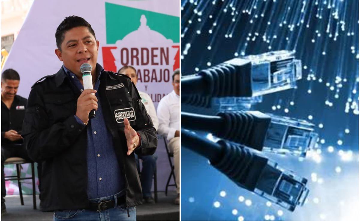 Anuncia Ricardo Gallardo proyecto para dotar de internet gratuito a todos los hogares de SLP . Foto: Especial