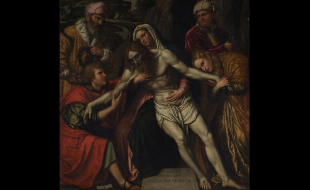 "El Entierro" es una obra de Moretto da Brescia. Foto: metmuseum.org