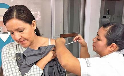 Ante demanda, SLP adelanta aplicación de vacuna contra influenza