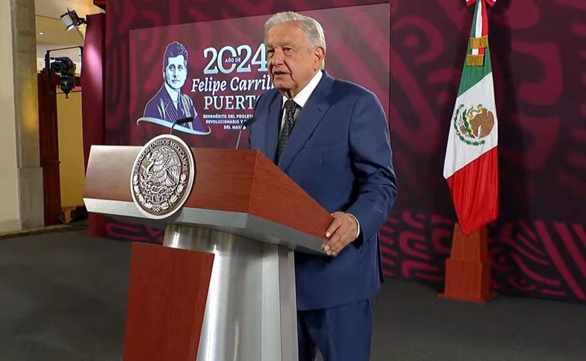 AMLO exhorta a las cinco personas más ricas de México a dar su opinión sobre la sobrerrepresentación. Foto: Captura de pantalla