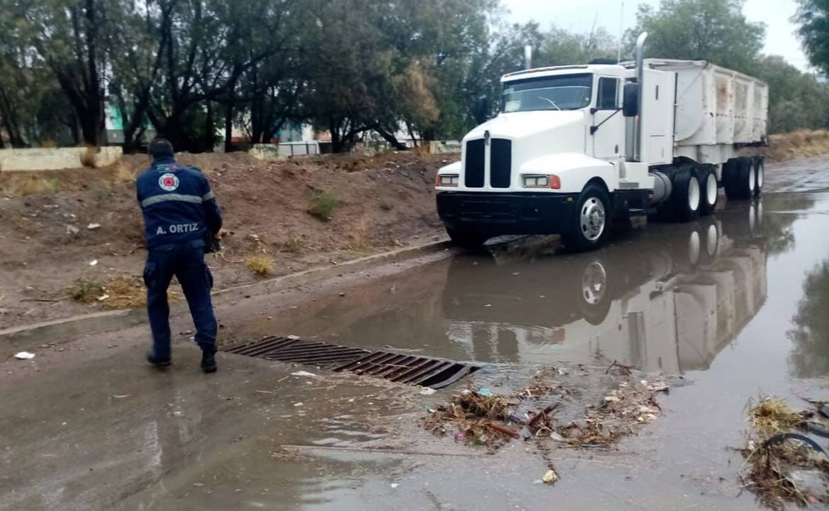 Resiste San Luis Potosí a las fuertes lluvias registradas en varios puntos de la capital