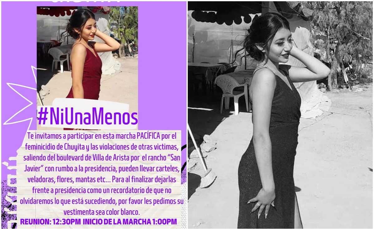 Convocan en Villa de Arista a marcha por Chuyita, adolescente víctima de feminicidio