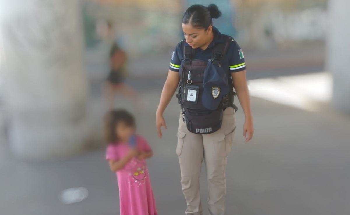 Detienen en la capital potosina a sujeto que golpeaba a niña de tres años en la vía pública