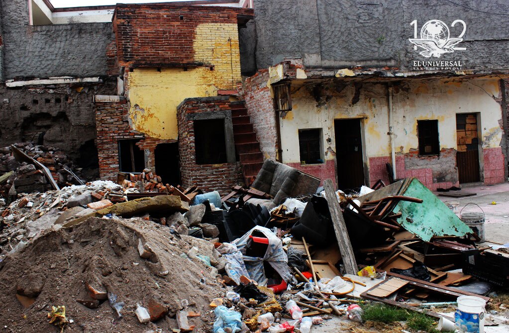 40 viviendas en el centro a punto del colapso