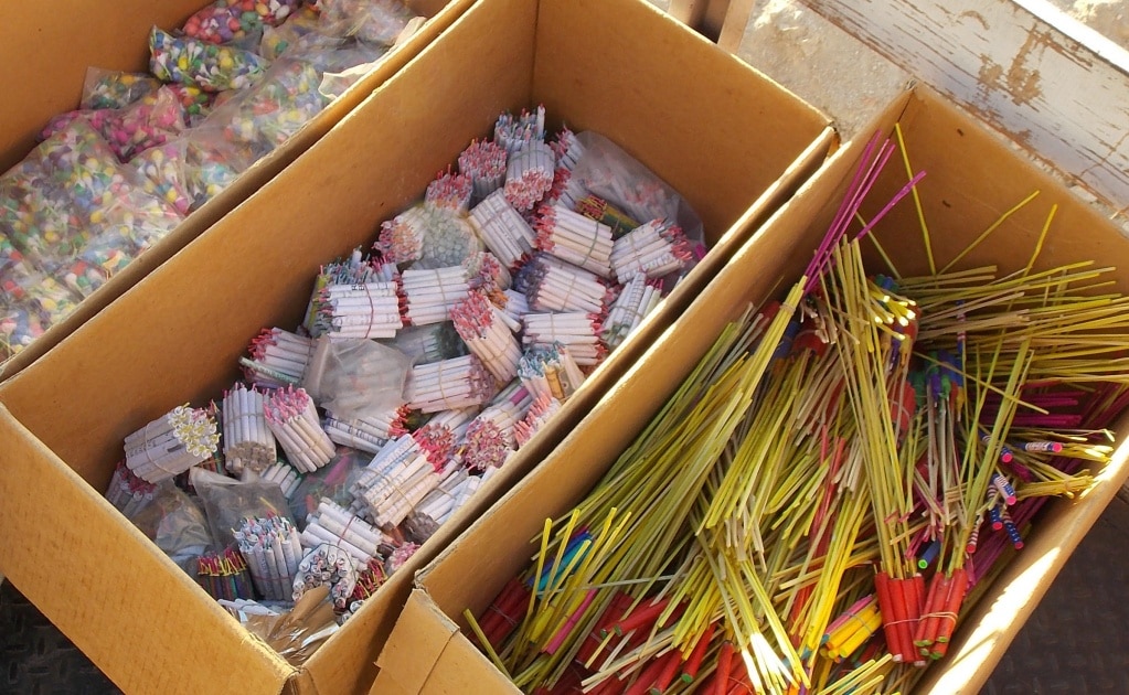 Capital de SLP refrenda 601 permisos para vender cohetes el 24, 30 y 31 de diciembre