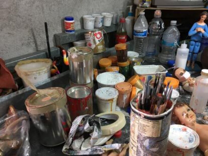 El restaurador de sentimientos a través de figuras del Niño Dios en SLP