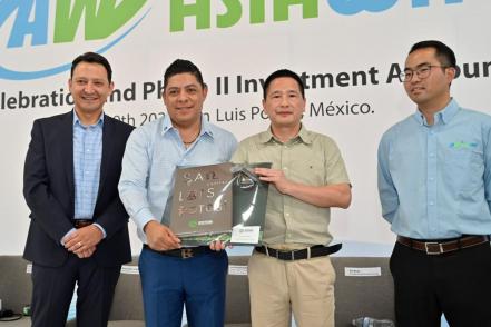 Con una inversión de más de 750 mdp, Gallardo consolida alianza con empresa Asiaway