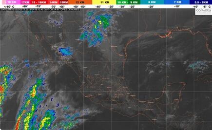 Aumenta potencial de lluvias para esta tarde en estados del noreste