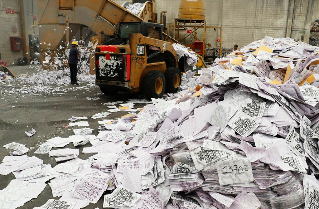 Después de septiembre procederá destrucción de material electoral