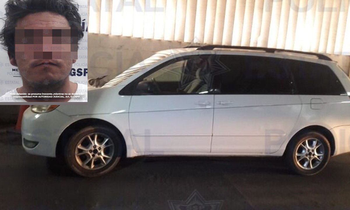 Detienen en SLP a hombre que viajaba con 8 migrantes con estatus ilegal